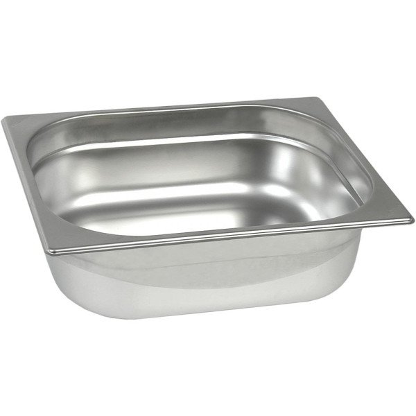 Stalgast Edelstahl Gastronormbehälter Serie BASIC, GN 1/2 (40mm)