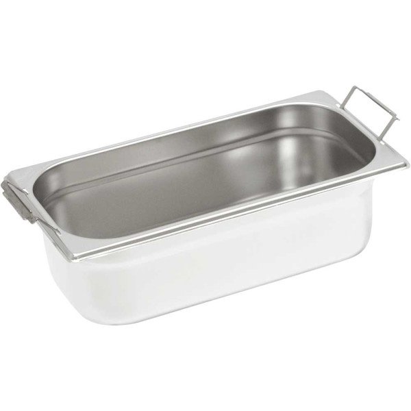 Stalgast Gastronormbehälter mit Fallgriffen, Serie Basic, GN 1/4, H. 150 mm