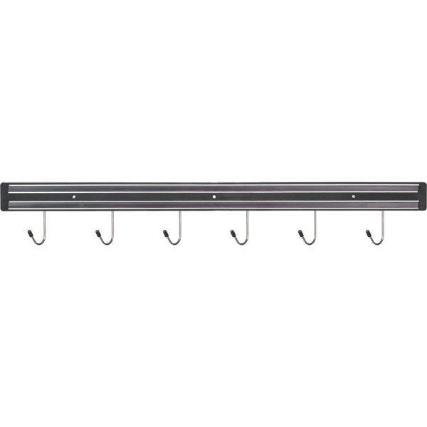 Magnet-Messerhalter mit 6 Haken, L. 600 mm