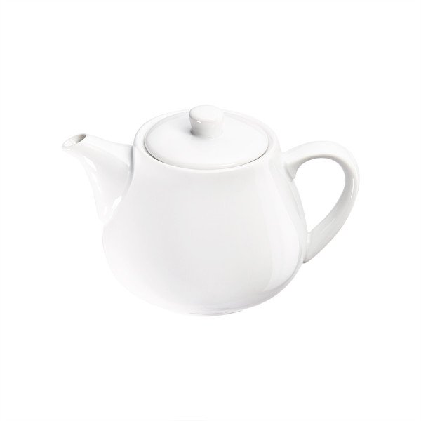 Kännchen, reinweißes Hotelporzellan, Serie Isabell, Stalgast, 0,64 Liter