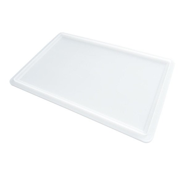 Deckel für Pizzaballenbehälter, Polyethylen 600x400x20 mm