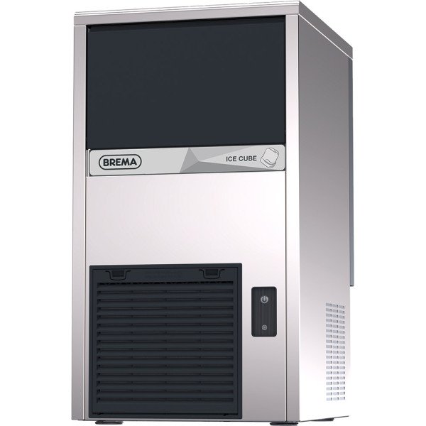 BREMA Eiswürfelbereiter wassergekühlt, 29kg/24h, Abmessung 390 x 460 x 695 mm (BxTxH)