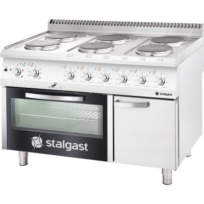 Stalgast Elektro-Herd mit 6...