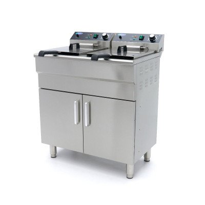 Gastro Fritteuse - 2 x 16 l...