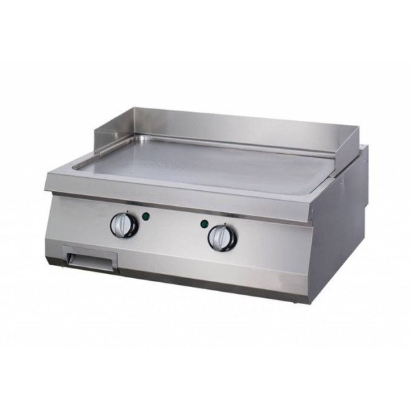 Gastro Heavy Duty Grillplatte - Glatt - Doppeleinheit - 70 cm Tief - Gas