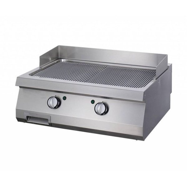 Gastro Heavy Duty Grillplatte - Gerillt - Doppeleinheit - 70 cm Tief - Gas