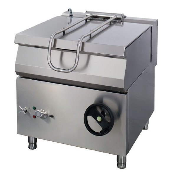 Gastro Heavy Duty Kippbratpfanne - 50 l - Doppeleinheit - 70 cm Tief - Gas
