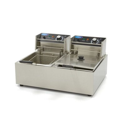 Gastro Fritteuse - 2 x 6 l...