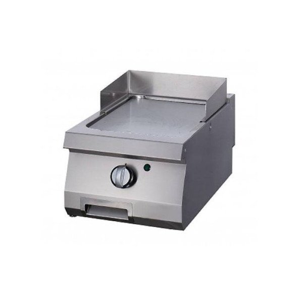 Gastro Heavy Duty Grillplatte - Glatte Chrom - Einzeleinheit - 70 cm Tief - Gas