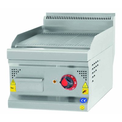 Piastra elettrica - 4,5 kW - Grigliata