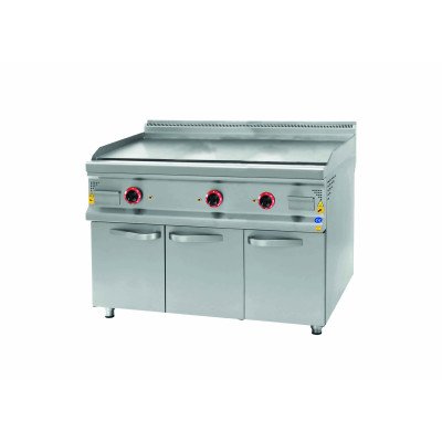 Electric griddle - 15 kW - Smooth