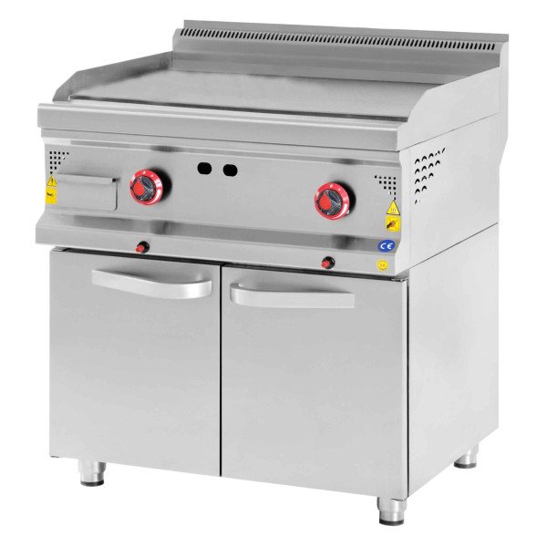 Piastra a gas - 14,5 kW - Liscia