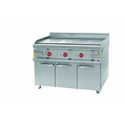 Elektro Bratplatte - 18 kW - Glatt & Gerillt