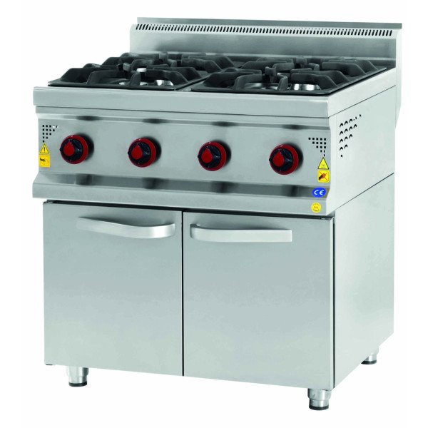 Gas hob - 28.66 kW - 4 burners