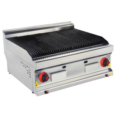 Gas lava stone grill - 14.5 kW