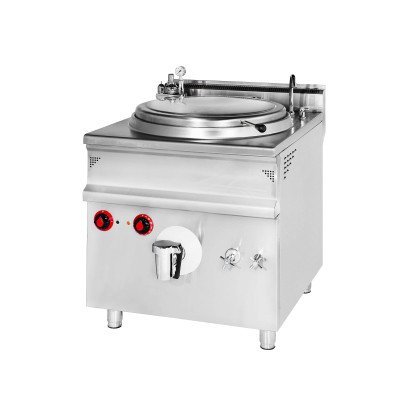 Electric boiling pan - 150 liters - 18 kW - Indirect heating