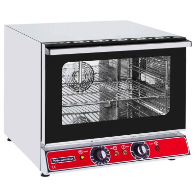 Forno ad aria calda elettrico - Manuale - 4x GN 1/1