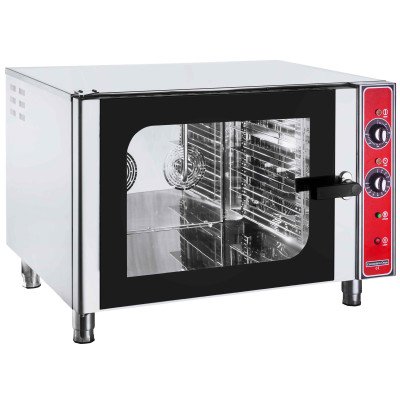 Forno ad aria calda elettrico - Manuale - 6x GN 1/1