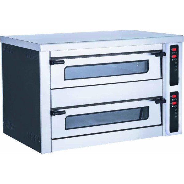 Forno elettrico per pizza - Digitale - 6+6x 30cm