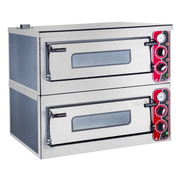 Forno elettrico per pizza - Manuale - 4+4x 30cm