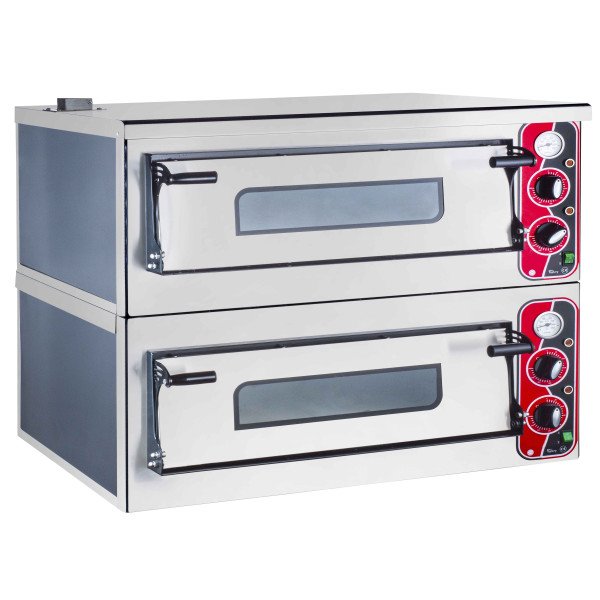 Forno elettrico per pizza - Manuale - 6+6x 30cm