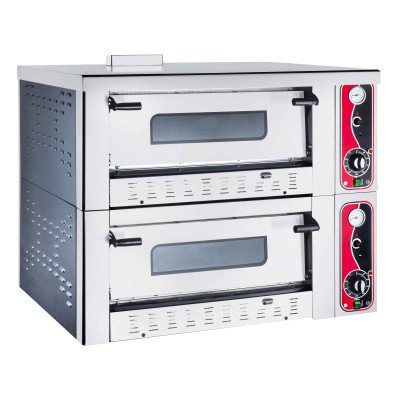 Forno a gas per pizza - Manuale - 6+6x 30cm