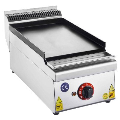 Electric griddle - 1.5 kW - Smooth