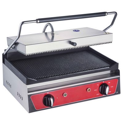 Piastra grill - 2,5 kW - con scanalature sopra e sotto