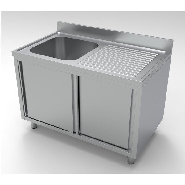 700 SPÜLTISCH SCHIEBETÜREN 1 LINKS 1200