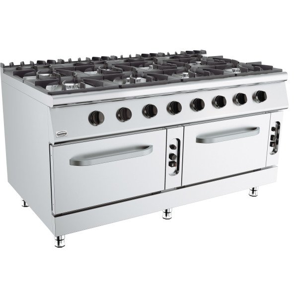 BASE 900 GASHERD 8 BR. MIT GASBACKOFEN