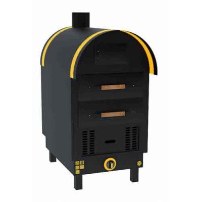 Forno a gas per patate al forno - manuale - 4,3 kW - con 2 cassetti