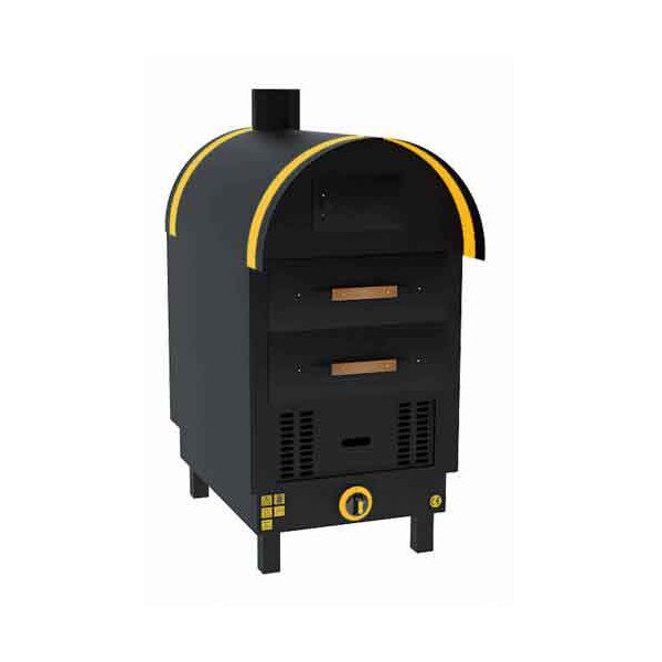 Forno a gas per patate al forno - manuale - 4,3 kW - con 2 cassetti