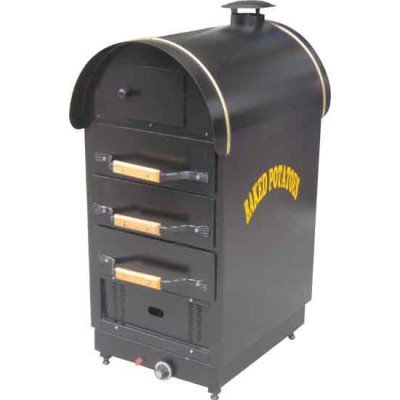 Forno a gas per patate al forno - manuale - 4,3 kW - con 3 cassetti