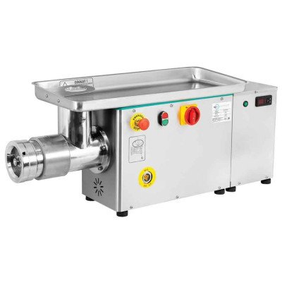 Elektrischer Fleischwolf - 400g/h - 1,5 kW - mit Kühlung