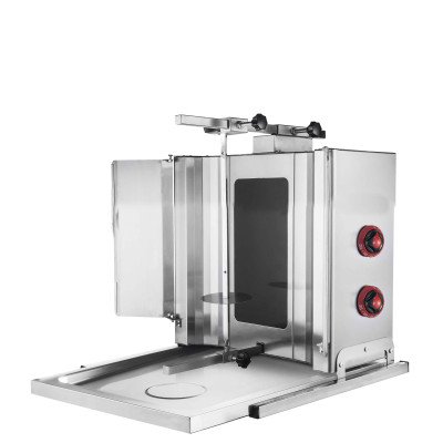 Piccoli grill a gas ed elettrici per doner - senza motore