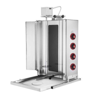 Elektrikli döner ızgaraları - üstten motorlu