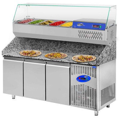 Soğutmalı vitrin - cam - LED