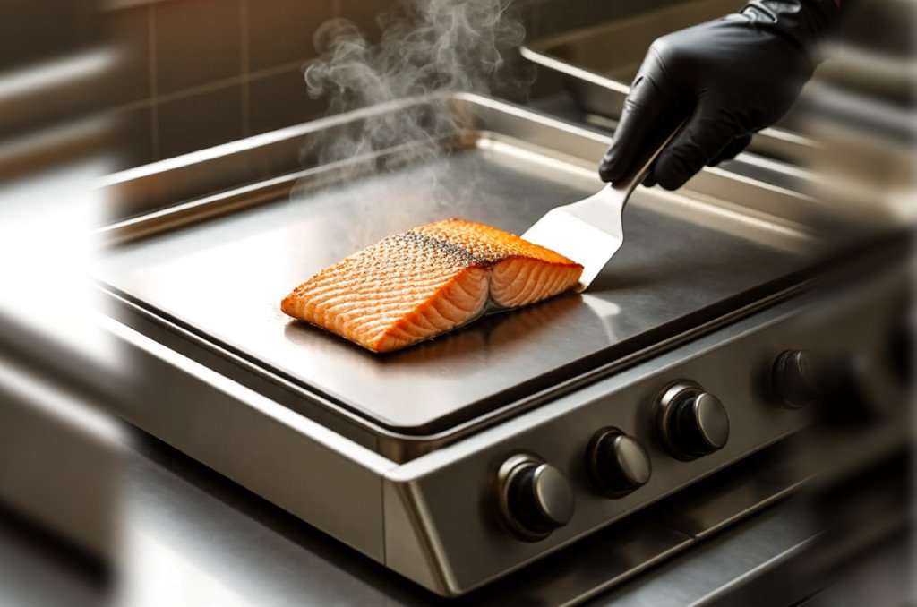 Friggere su un Fry Top Elettrico: Wie man sicher und effektiv frittiert