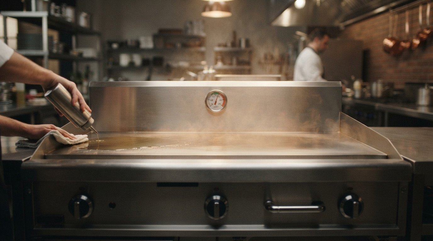 Wie man einen Fry Top richtig vor dem Kochen aufheizt – Schritt-für-Schritt-Anleitung