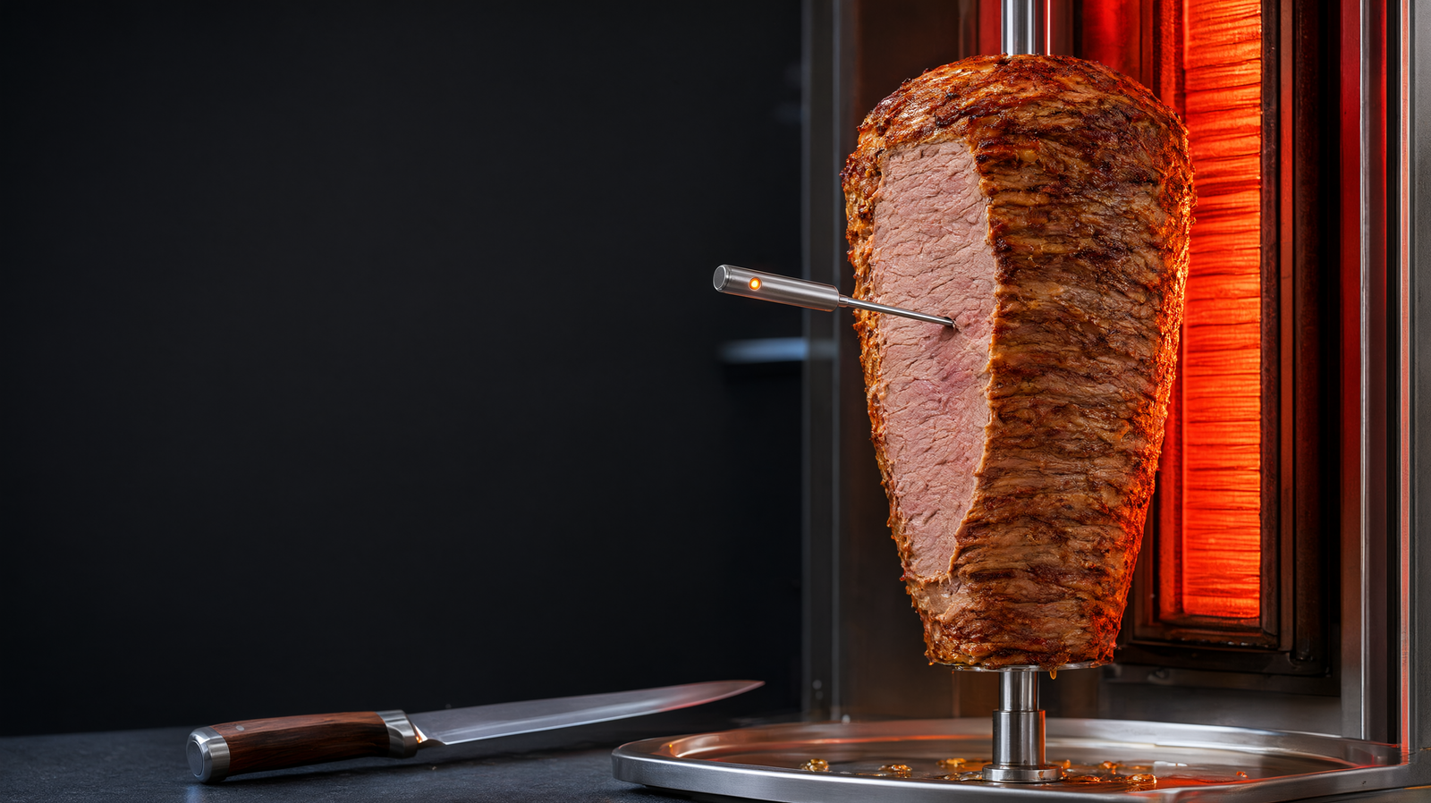 Wie lange hält ein Dönerspieß auf dem Grill? → Standzeiten, Kerntemperatur und Nachschubplanung im Betrieb