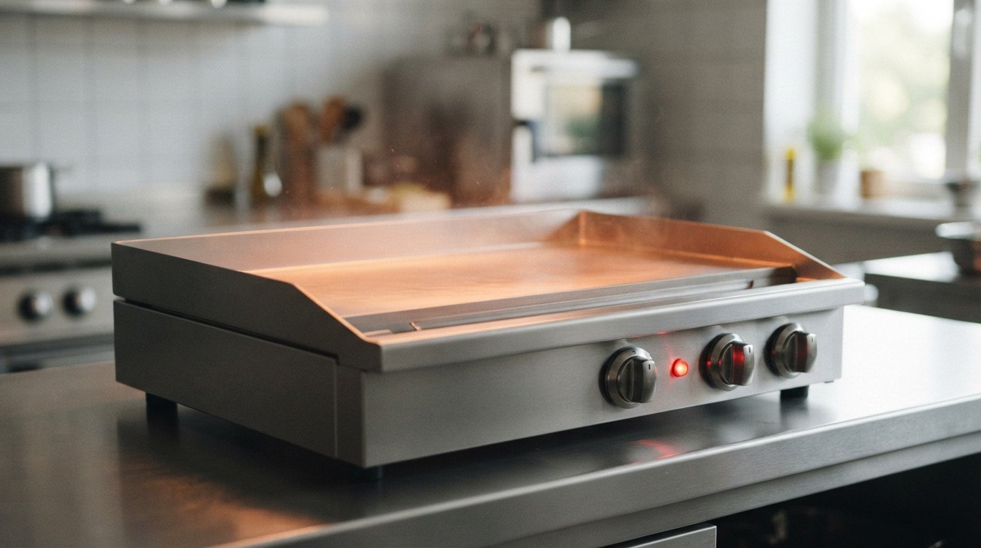 Fry Top Elettrico: Wie Lange Dauert das Aufheizen?