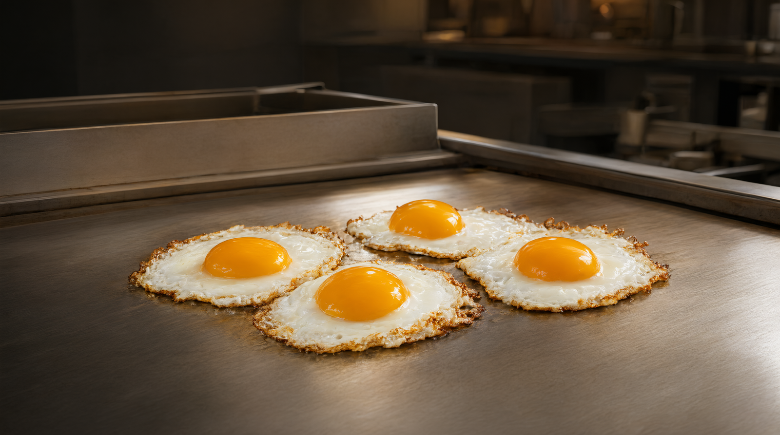 Fry Top Üzerinde Yumurtalar Nasıl Yapışmadan Pişirilir?