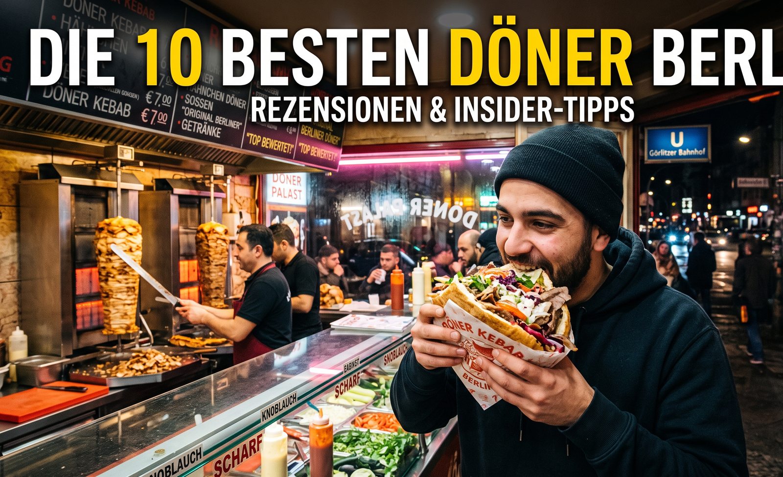 Die 10 besten Döner in Berlin (2026): Das ultimative Ranking nach echten Kundenrezensionen