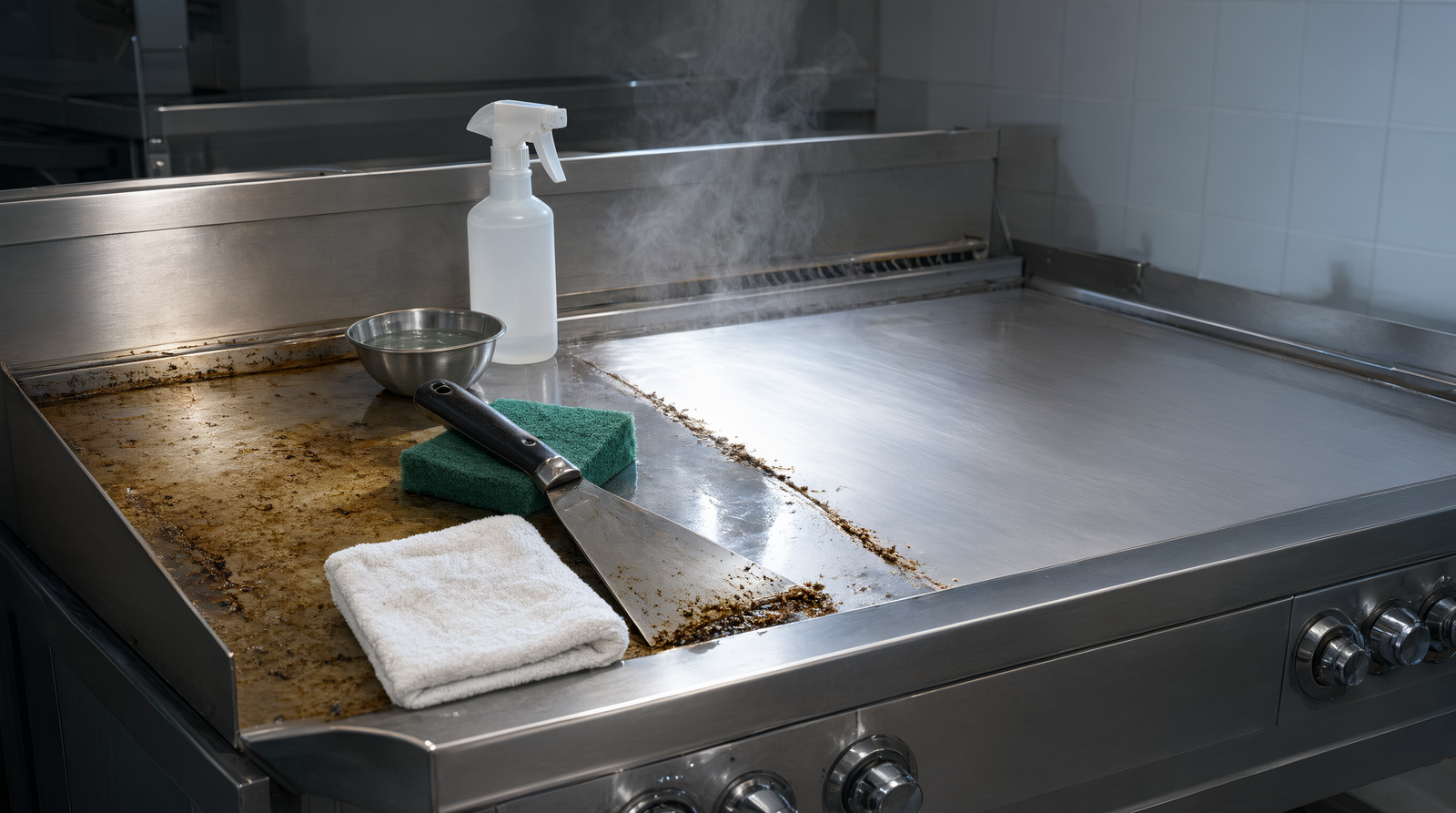Deep Cleaning Your Fry Top: Recommended Methods for a Spotless Surface