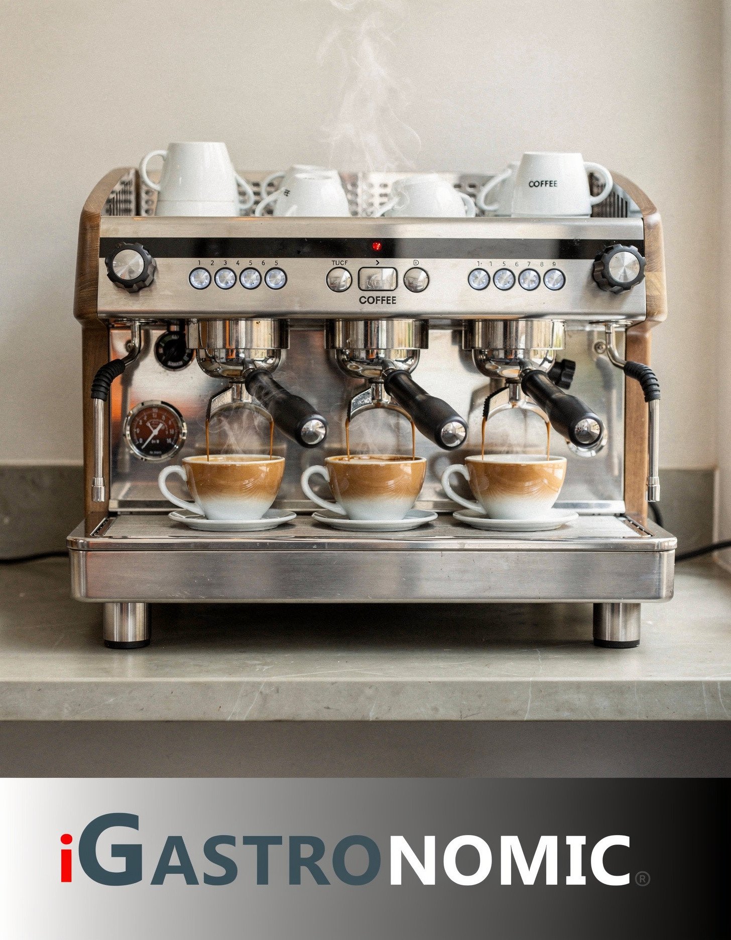Portafilter Machine 3 Groups Aviator – Die perfekte Espressomaschine für Profis