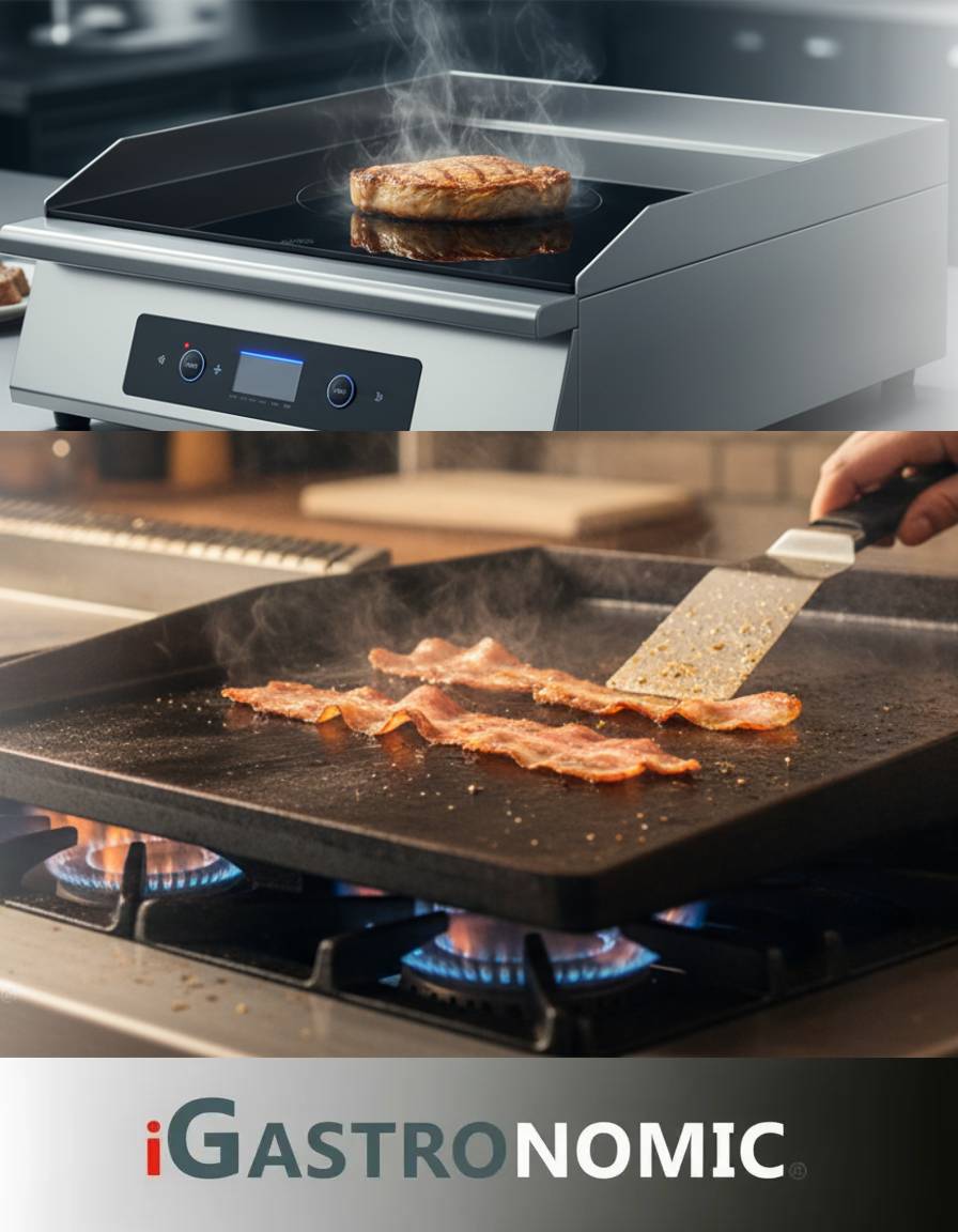Fry Top Elettrico vs Piastre Tradizionali: Ein umfassender Vergleich