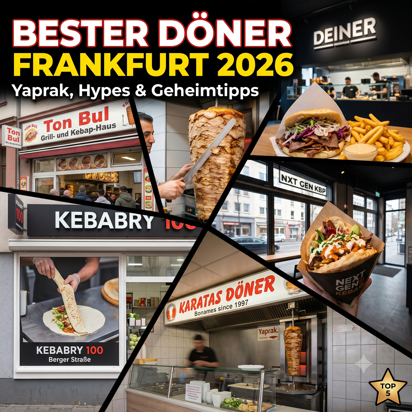 The Best Döner in Frankfurt (2026): Top 5 Viral Spots, Yaprak Masters & Insider Tips